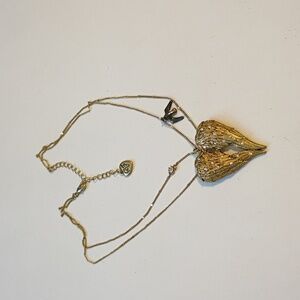 Betsey Johnson Angel Wing necklace